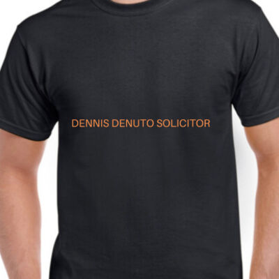 Dennis Denuto Solicitor T-shirt - lawyers, Mabo, the Constitution & the Castle  Thumbnail